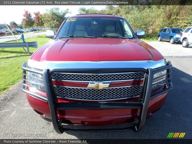 Red Jewel Tintcoat / Light Cashmere/Dark Cashmere 2011 Chevrolet Suburban LTZ 4x4