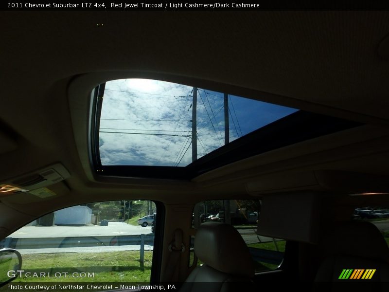 Red Jewel Tintcoat / Light Cashmere/Dark Cashmere 2011 Chevrolet Suburban LTZ 4x4