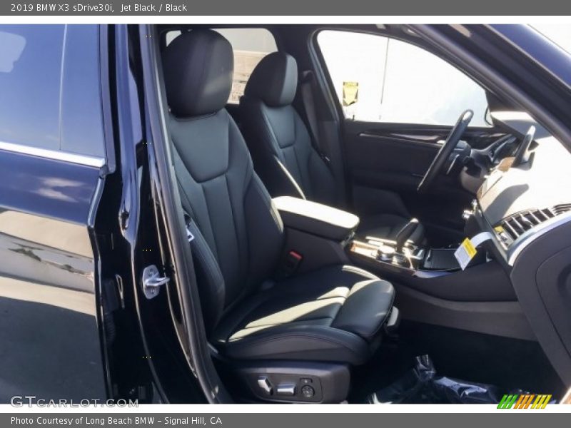 Jet Black / Black 2019 BMW X3 sDrive30i