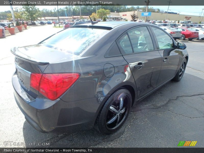 Tungsten Metallic / Jet Black/Medium Titanium 2014 Chevrolet Cruze LS