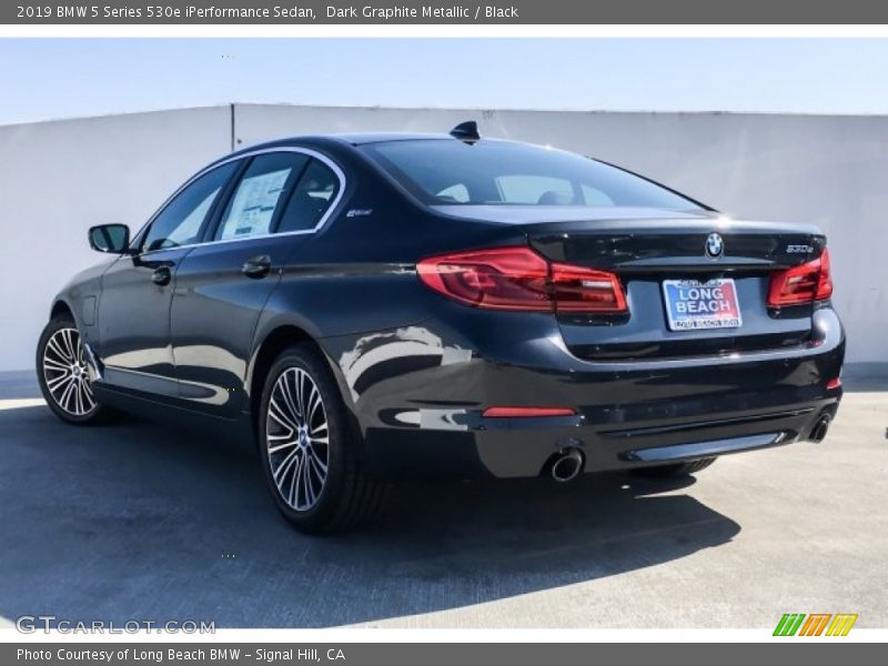 Dark Graphite Metallic / Black 2019 BMW 5 Series 530e iPerformance Sedan