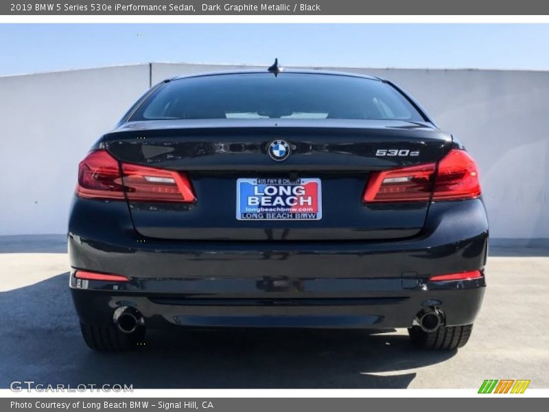 Dark Graphite Metallic / Black 2019 BMW 5 Series 530e iPerformance Sedan