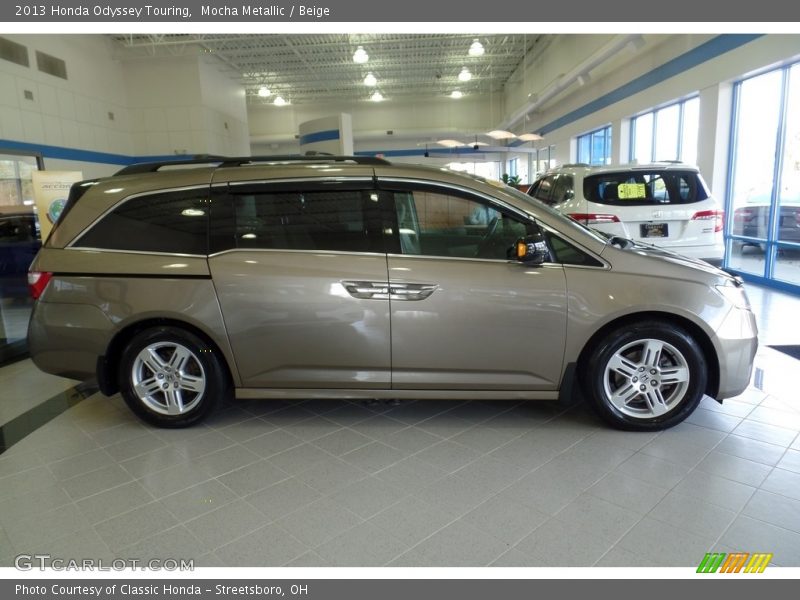 Mocha Metallic / Beige 2013 Honda Odyssey Touring