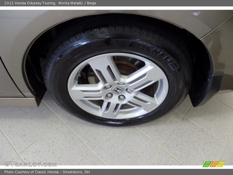 Mocha Metallic / Beige 2013 Honda Odyssey Touring