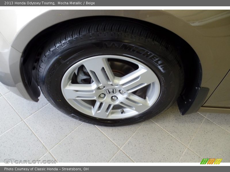 Mocha Metallic / Beige 2013 Honda Odyssey Touring