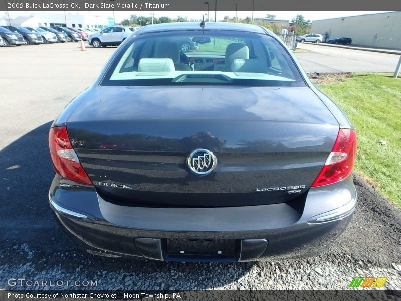 Dark Slate Metallic / Titanium 2009 Buick LaCrosse CX