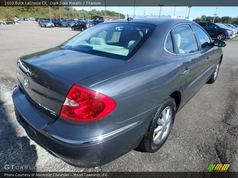 Dark Slate Metallic / Titanium 2009 Buick LaCrosse CX