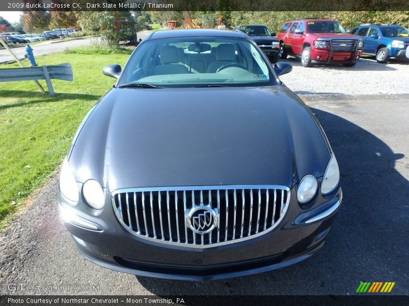 Dark Slate Metallic / Titanium 2009 Buick LaCrosse CX