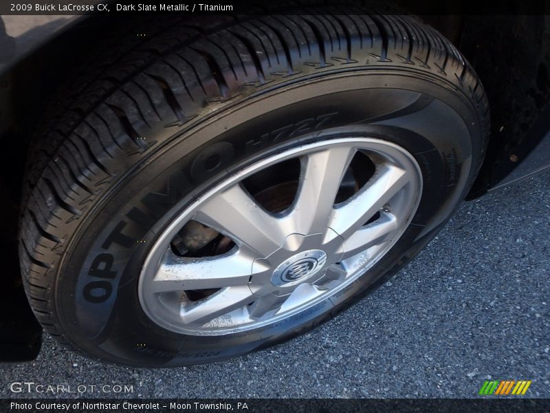 Dark Slate Metallic / Titanium 2009 Buick LaCrosse CX