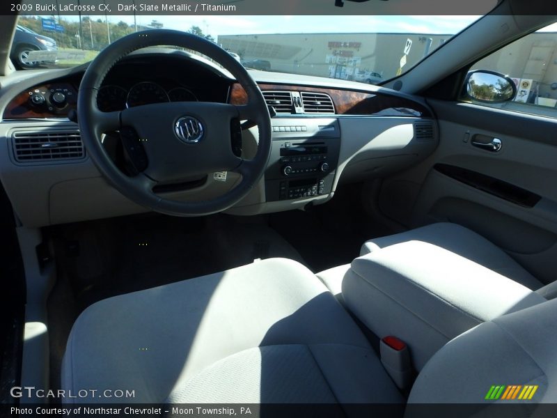 Dark Slate Metallic / Titanium 2009 Buick LaCrosse CX