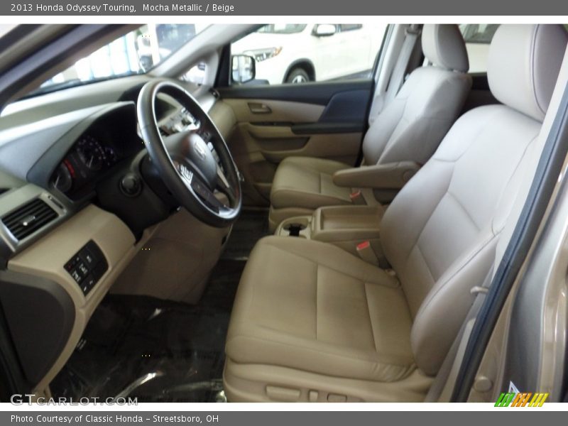 Mocha Metallic / Beige 2013 Honda Odyssey Touring