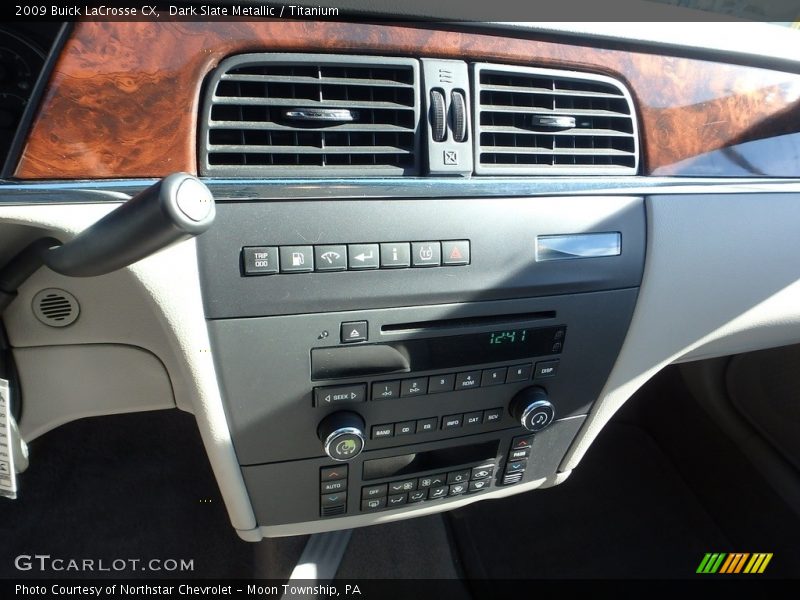 Dark Slate Metallic / Titanium 2009 Buick LaCrosse CX