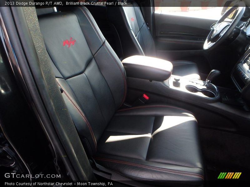 Brilliant Black Crystal Pearl / Black 2013 Dodge Durango R/T AWD