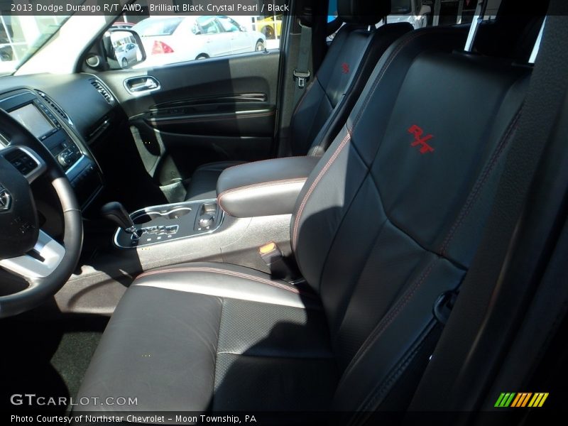 Brilliant Black Crystal Pearl / Black 2013 Dodge Durango R/T AWD