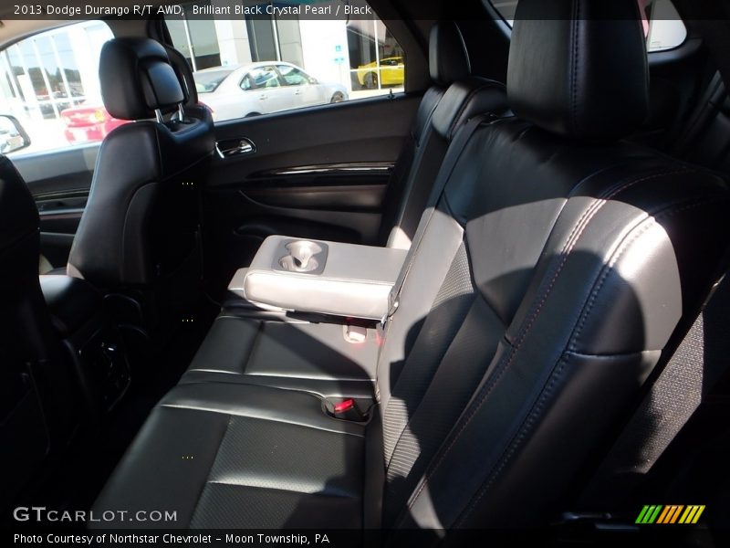 Brilliant Black Crystal Pearl / Black 2013 Dodge Durango R/T AWD