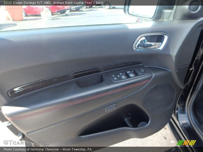 Brilliant Black Crystal Pearl / Black 2013 Dodge Durango R/T AWD