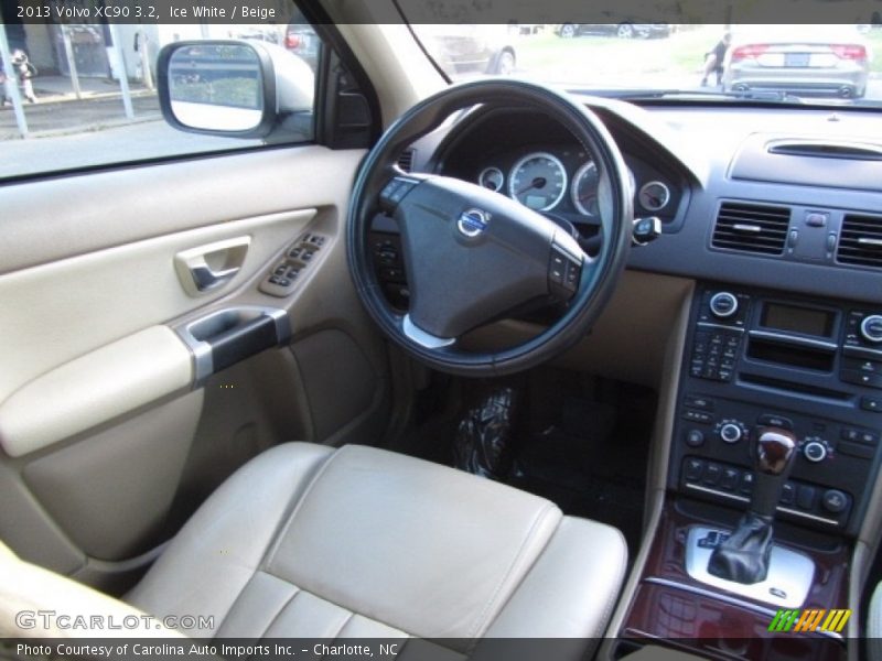 Ice White / Beige 2013 Volvo XC90 3.2
