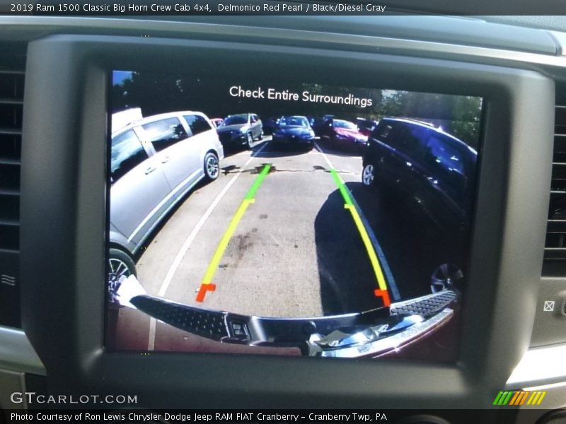Delmonico Red Pearl / Black/Diesel Gray 2019 Ram 1500 Classic Big Horn Crew Cab 4x4