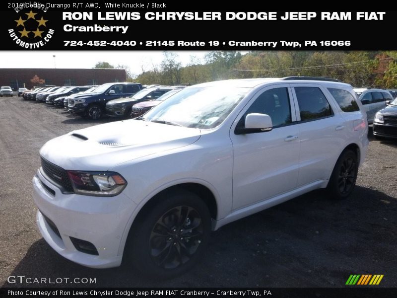 White Knuckle / Black 2019 Dodge Durango R/T AWD