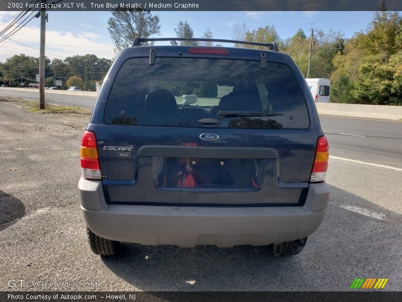 True Blue Metallic / Medium Graphite 2002 Ford Escape XLT V6