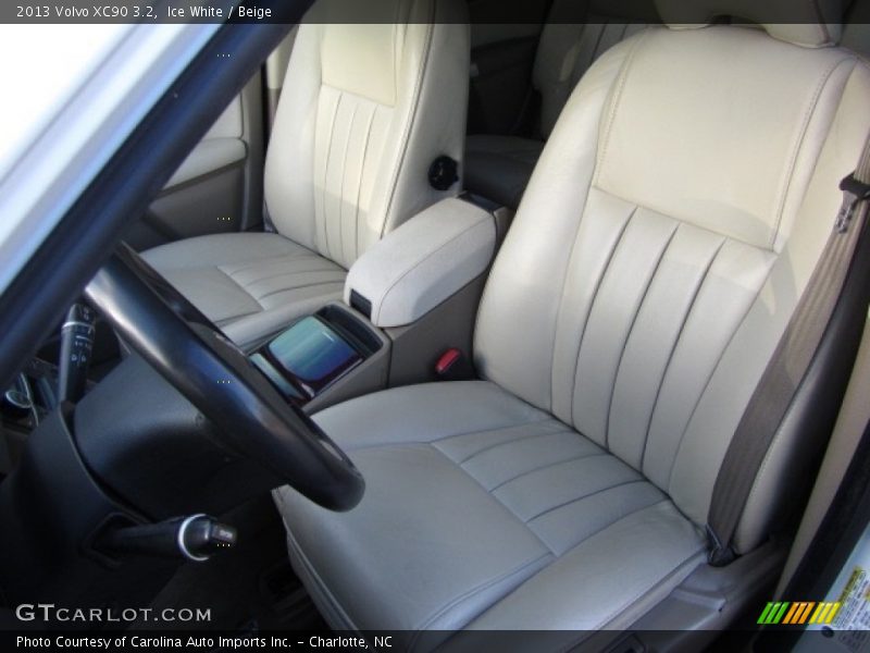 Ice White / Beige 2013 Volvo XC90 3.2