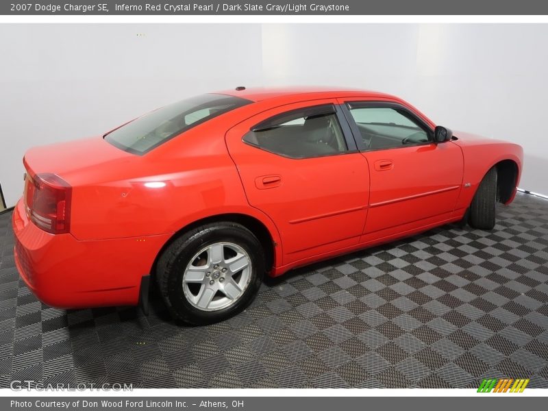 Inferno Red Crystal Pearl / Dark Slate Gray/Light Graystone 2007 Dodge Charger SE