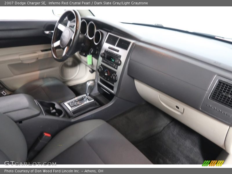 Inferno Red Crystal Pearl / Dark Slate Gray/Light Graystone 2007 Dodge Charger SE
