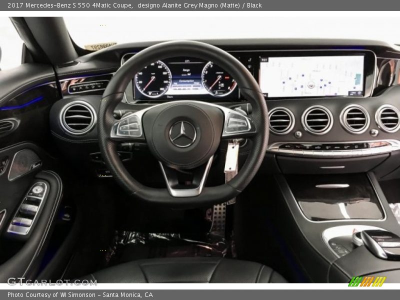 designo Alanite Grey Magno (Matte) / Black 2017 Mercedes-Benz S 550 4Matic Coupe