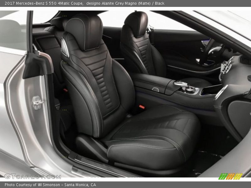designo Alanite Grey Magno (Matte) / Black 2017 Mercedes-Benz S 550 4Matic Coupe