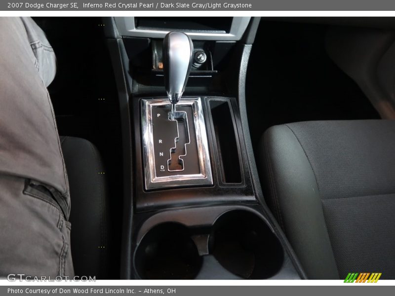 Inferno Red Crystal Pearl / Dark Slate Gray/Light Graystone 2007 Dodge Charger SE