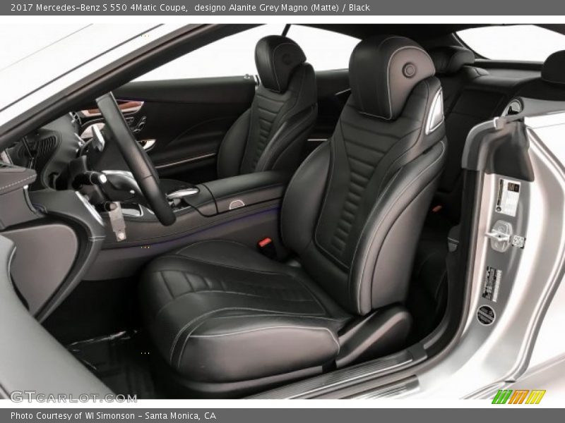 designo Alanite Grey Magno (Matte) / Black 2017 Mercedes-Benz S 550 4Matic Coupe
