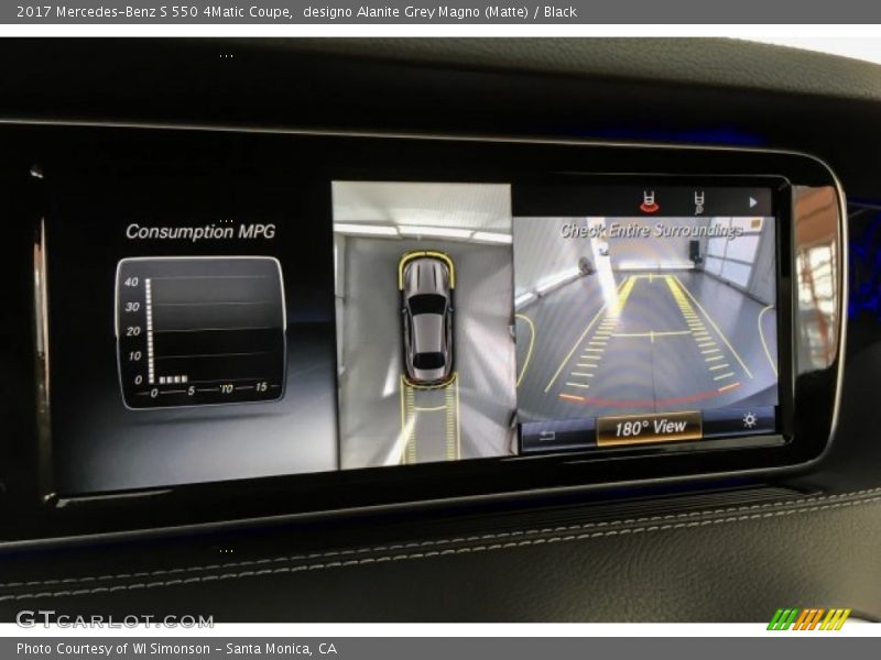 designo Alanite Grey Magno (Matte) / Black 2017 Mercedes-Benz S 550 4Matic Coupe