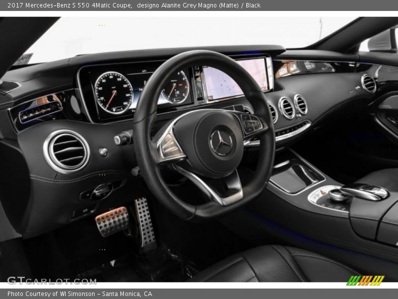 designo Alanite Grey Magno (Matte) / Black 2017 Mercedes-Benz S 550 4Matic Coupe