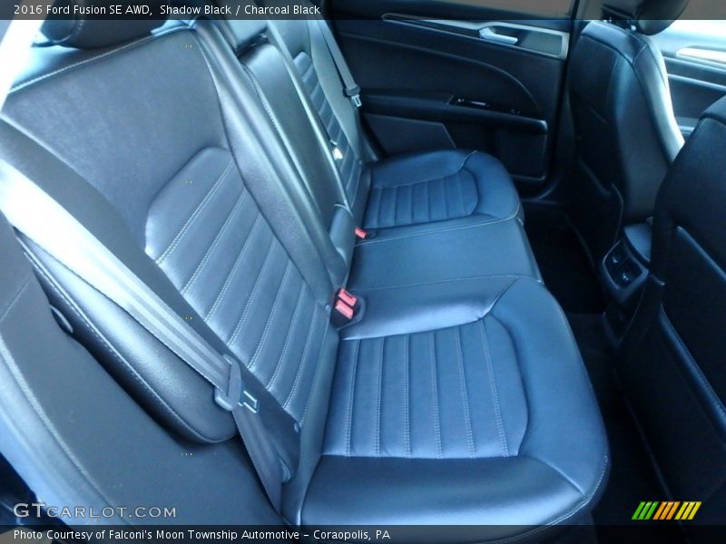 Shadow Black / Charcoal Black 2016 Ford Fusion SE AWD