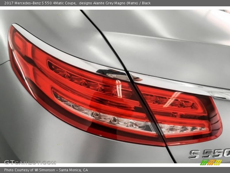 designo Alanite Grey Magno (Matte) / Black 2017 Mercedes-Benz S 550 4Matic Coupe