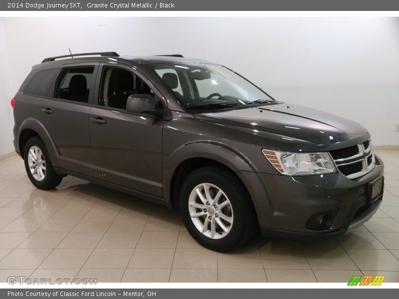 Granite Crystal Metallic / Black 2014 Dodge Journey SXT