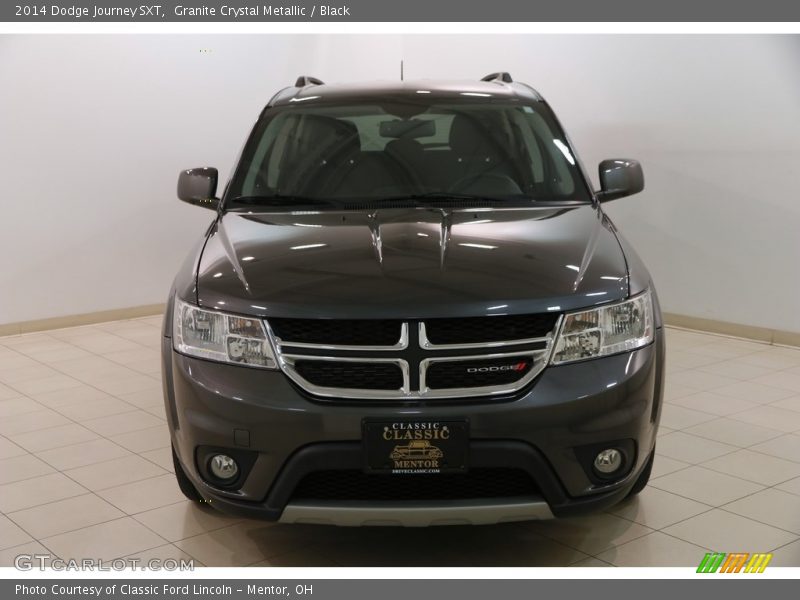 Granite Crystal Metallic / Black 2014 Dodge Journey SXT