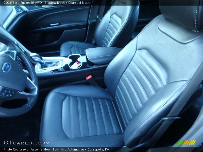 Shadow Black / Charcoal Black 2016 Ford Fusion SE AWD