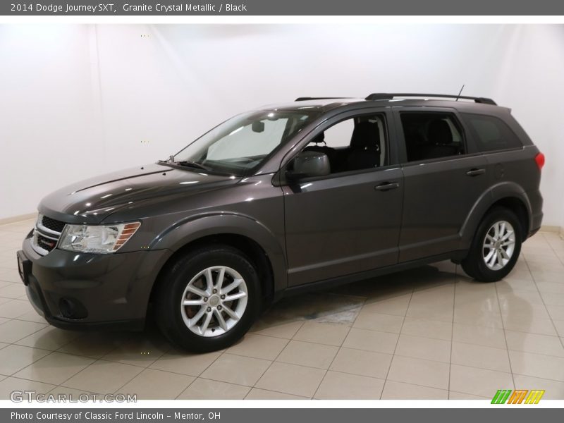Granite Crystal Metallic / Black 2014 Dodge Journey SXT