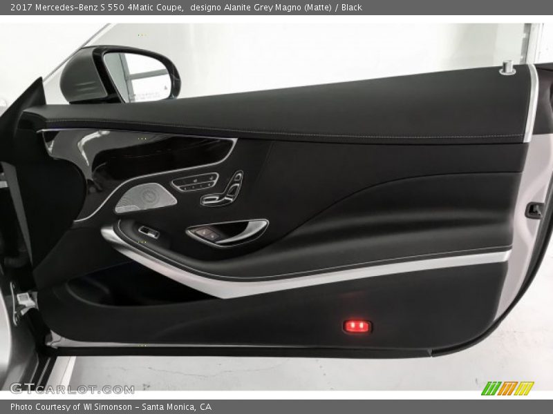 designo Alanite Grey Magno (Matte) / Black 2017 Mercedes-Benz S 550 4Matic Coupe