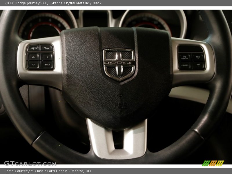 Granite Crystal Metallic / Black 2014 Dodge Journey SXT