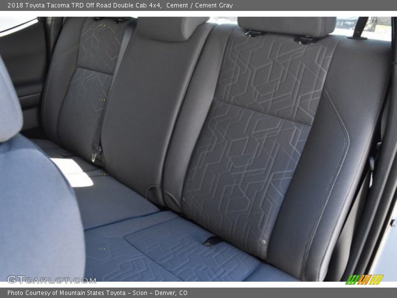 Cement / Cement Gray 2018 Toyota Tacoma TRD Off Road Double Cab 4x4
