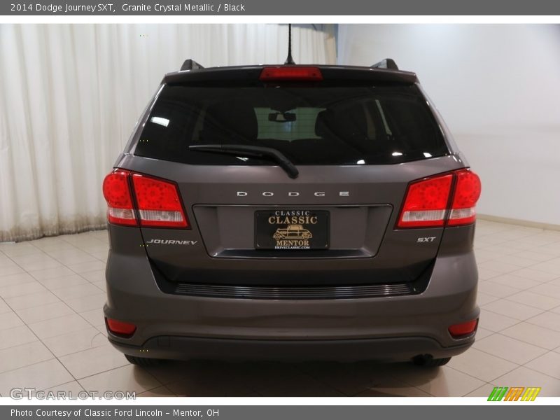 Granite Crystal Metallic / Black 2014 Dodge Journey SXT