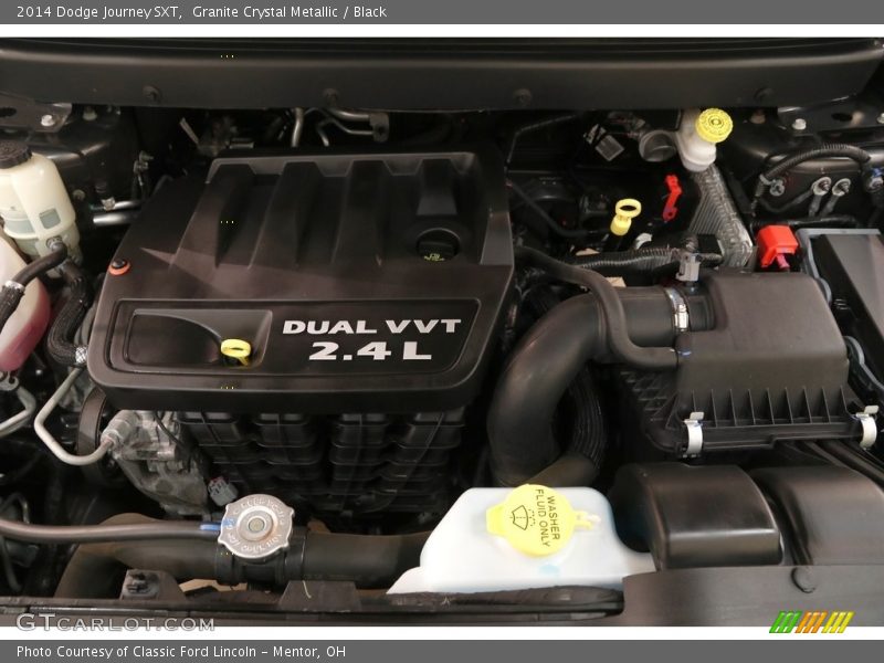 Granite Crystal Metallic / Black 2014 Dodge Journey SXT