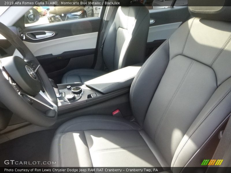 Montecarlo Blue Metallic / Black/Ice 2019 Alfa Romeo Giulia Ti AWD