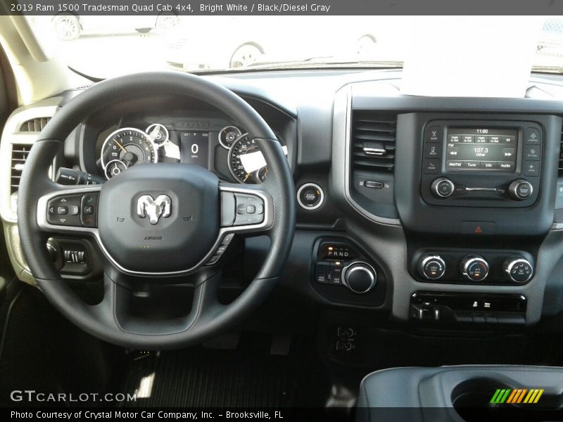 Dashboard of 2019 1500 Tradesman Quad Cab 4x4