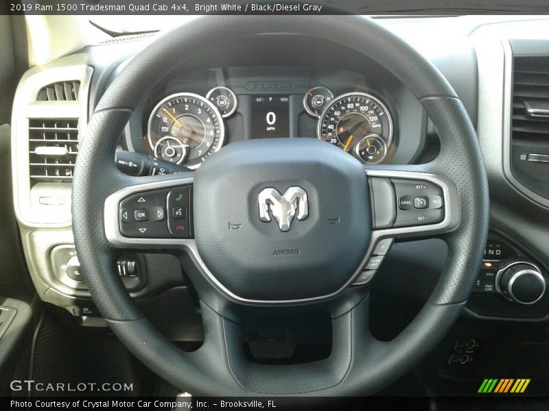  2019 1500 Tradesman Quad Cab 4x4 Steering Wheel