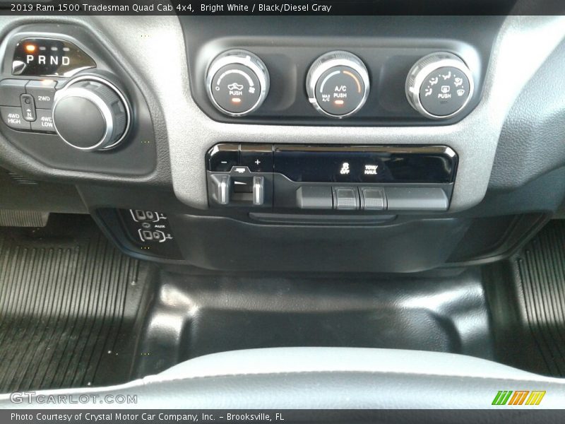 Controls of 2019 1500 Tradesman Quad Cab 4x4