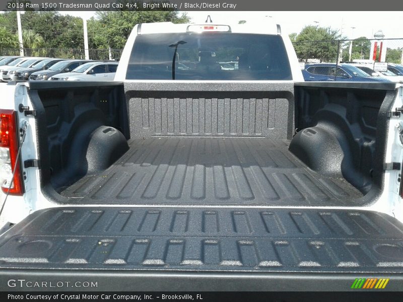 Bright White / Black/Diesel Gray 2019 Ram 1500 Tradesman Quad Cab 4x4