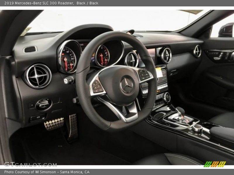 Black / Black 2019 Mercedes-Benz SLC 300 Roadster